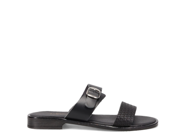 Μαύρο σανδάλι - MIGATO - 