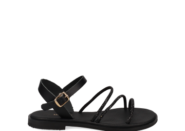Μαύρο σανδάλι - MIGATO - 