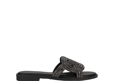 Μαύρο σανδάλι - MIGATO ISLAND - 