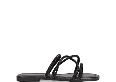 Μαύρο σανδάλι - MIGATO - 