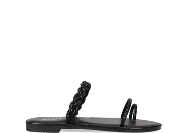 Μαύρο σανδάλι - MIGATO - 