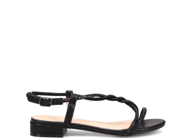 Μαύρο σανδάλι - MIGATO - 