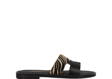 Μαύρο σανδάλι - MIGATO ISLAND - 