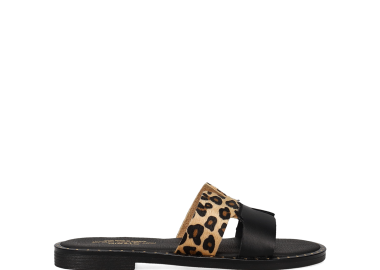 Μαύρο σανδάλι - MIGATO ISLAND - 