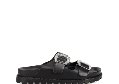 Μαύρο σανδάλι - CAMILLE - 