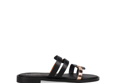 Μαύρο σανδάλι - MIGATO ISLAND - 