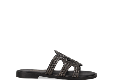 Μαύρο σανδάλι - MIGATO ISLAND - 