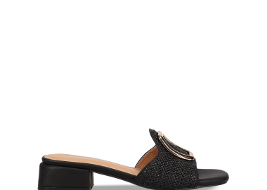 Μαύρο σανδάλι - MIGATO - 
