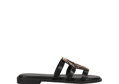 Μαύρο σανδάλι - MIGATO ISLAND - 