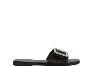 Μαύρο σανδάλι - MIGATO - 