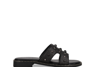 Μαύρο σανδάλι - MIGATO - 