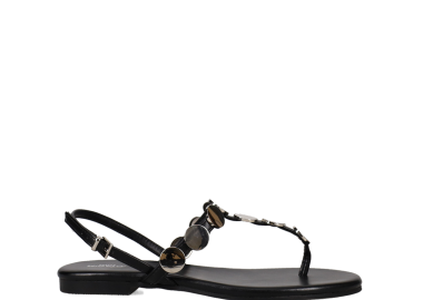 Μαύρο σανδάλι - MIGATO - 