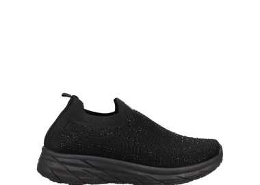 Μαύρο slip-on sneaker - LAURA BIAGIOTTI - 