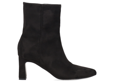 Μαύρο σουέντ μποτάκι - MIGATO - 