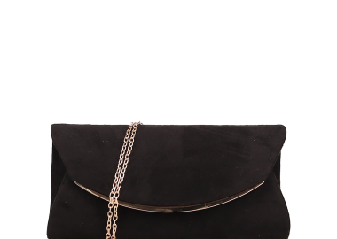 Μαύρο τσαντάκι φάκελος - MIGATO - 