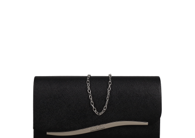 Μαύρο τσαντάκι φάκελος - MIGATO - 