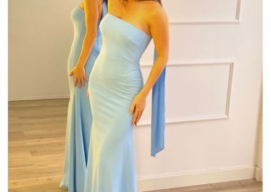 MAXI DRESS CELESTE - sense-shop - 