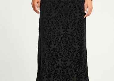 Maxi embroidery φούστα σε ίσια γραμμή - FUNKY BUDDHA - 