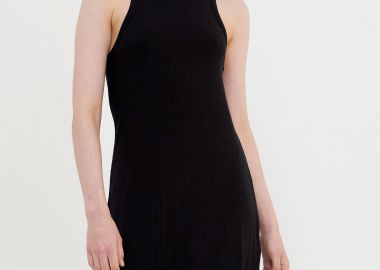 Maxi φόρεμα με σκίσιμο στο πλάι - FUNKY BUDDHA - 