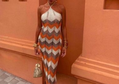 ΜΑΞΙ LUREX ΦΟΡΕΜΑ - BURBERRY - fashionroom - 