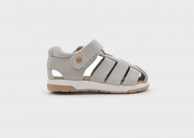 Mayoral βρεφικά σανδάλια με velcro - 41773-S26 Μπεζ - MAYORAL - 