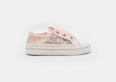 Mayoral βρεφικά sneakers με διάτρητο σχέδιο - 41725-S26 Εκρού - MAYORAL - 
