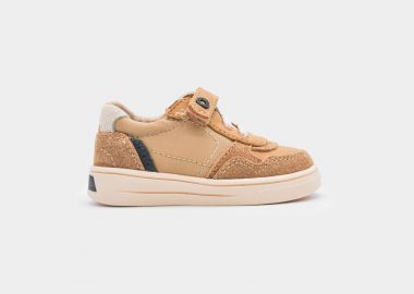 Mayoral βρεφικά sneakers με κορδόνια - 41761-S26 Καμηλό - MAYORAL - 