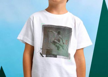 Mayoral παιδικό T-shirt με print - 3035-S25 Λευκό - MAYORAL - 