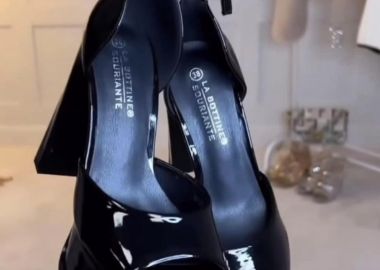 ΜΑΥΡΑ ΛΟΥΣΤΡΙΝ ΠΕΔΙΛΑ - SEBASTIANE - fashionroom - 