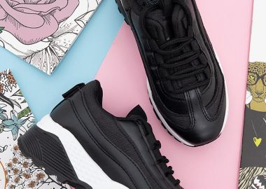 ΜΑΥΡΑ SNEAKERS- BRIANNA -  - 