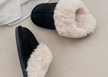 ΜΑΥΡΕΣ ΓΟΥΝΙΝΕΣ ΠΑΝΤΟΦΛΕΣ-LILY - sense-shop - 