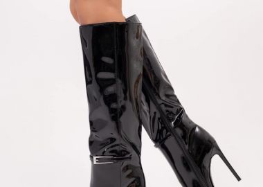 ΜΑΥΡΕΣ ΛΟΥΣΤΡΙΝ ΜΠΟΤΕΣ - ALFREDO - sense-shop - 