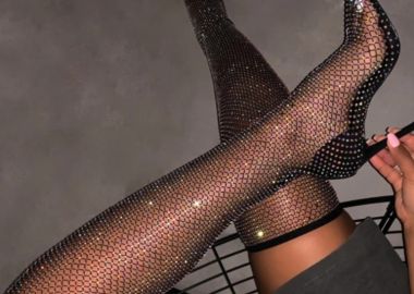 ΜΑΥΡΕΣ ΜΠΟΤΕΣ ΓΟΝΑΤΟ ΔΙΧΤΥΩΤΟ ΣΤΡΑΣ-OMG - fashionroom - 