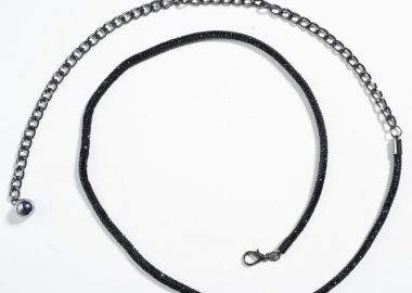 ΜΑΥΡΗ ΑΣΗΜΙ ΖΩΝΗ ΜΕ ΜΑΥΡΑ ΣΤΡΑΣ - Anna Raxevsky - 