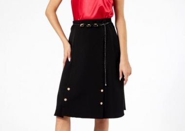 ΜΑΥΡΗ ΦΟΥΣΤΑ ΜΕ ΚΟΥΦΟΠΙΕΤΕΣ ΚΑΙ ΚΟΥΜΠΙΑ - Anna Raxevsky - 