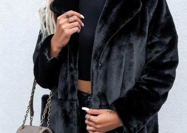 ΜΑΥΡΗ ΓΟΥΝΑ-NOELLE - fashionroom - 