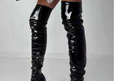 ΜΑΥΡΗ ΛΟΥΣΤΡΙΝ ΜΠΟΤΑ- DANTE - sense-shop - 