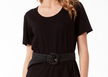 ΜΑΥΡΗ ΜΠΛΟΥΖΑ ΛΑΙΜΟΚΟΨΗ - Anna Raxevsky - 