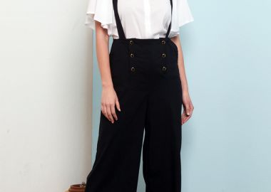 ΜΑΥΡΗ ΣΑΛΟΠΕΤΑ ΜΕ ΚΟΥΜΠΙΑ - Anna Raxevsky - 