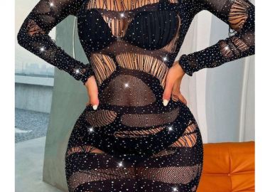 ΜΑΥΡΟ BABYDOLL - MADLYN - fashionroom - 