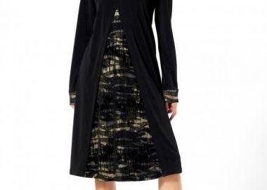 ΜΑΥΡΟ ΦΟΡΕΜΑ ΜΕ ΧΡΥΣΕΣ ΛΕΠΤΟΜΕΡΕΙΕΣ - Anna Raxevsky - 