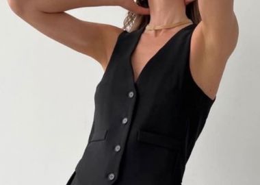 ΜΑΥΡΟ ΓΙΛΕΚΟ - FRANCY - fashionroom - 