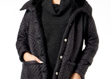 ΜΑΥΡΟ ΚΑΠΙΤΟΝΕ ΜΑΚΡΥ ΜΠΟΥΦΑΝ - Anna Raxevsky - 