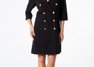 ΜΑΥΡΟ ΚΟΝΤΟ ΦΟΡΕΜΑ-ΣΑΚΑΚΙ - Anna Raxevsky - 