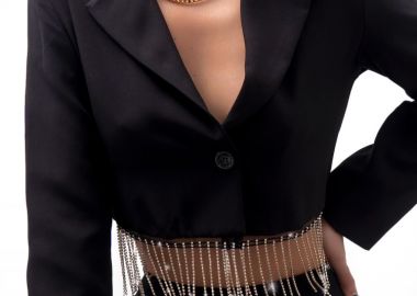 ΜΑΥΡΟ ΚΡΟΠ ΣΑΚΑΚΙ- KRISTI - sense-shop - 