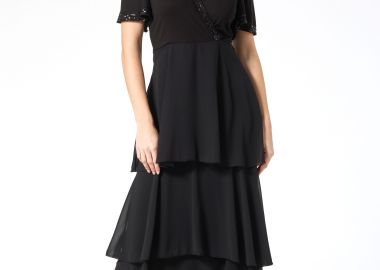 ΜΑΥΡΟ ΜΑΞΙ ΦΟΡΕΜΑ ΜΟΥΣΕΛΙΝΑ ΚΑΙ ΠΑΓΙΕΤΑ - Anna Raxevsky - 