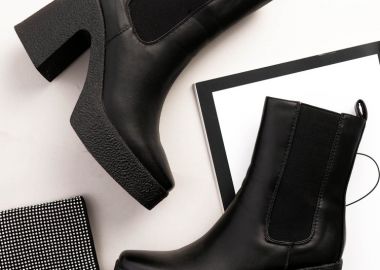 ΜΑΥΡΟ ΜΠΟΤΑΚΙ - FEDERICA - sense-shop - 