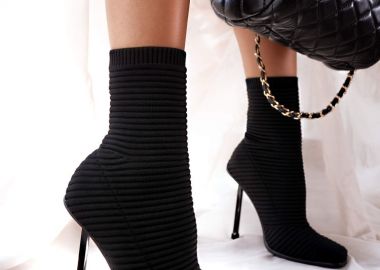 ΜΑΥΡΟ ΜΠΟΤΑΚΙ ΚΑΛΤΣΑ- NEGRONI - fashionroom - 