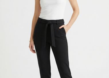 ΜΑΥΡΟ ΠΑΝΤΕΛΟΝΟΚΟΛΑΝ ΜΕ ΤΣΕΠΕΣ ΚΑΙ ΖΩΝΗ - Anna Raxevsky - 