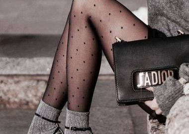 ΜΑΥΡΟ ΠΟΥΑ ΚΑΛΣΟΝ- DOT - sense-shop - 